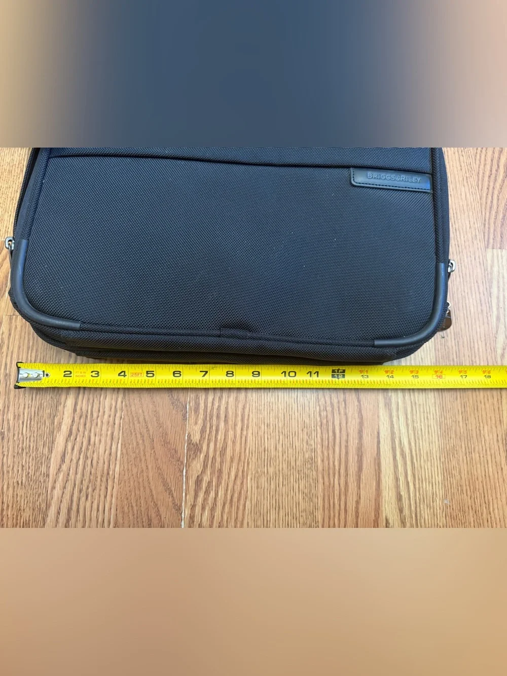 Briggs & Riley Travelware Laptop Black Balistic Nylon briefcase